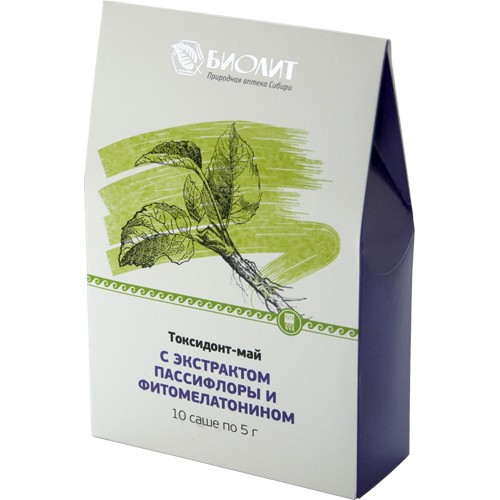 Купить Токсидонт-май с экстрактами пассифлоры и фитомелатонином  г. Саранск  