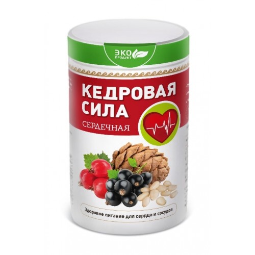 Продукт белково-витаминный Кедровая сила - Сердечная  г. Саранск  